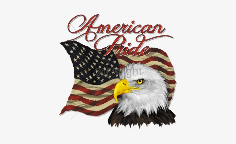 Freedom Flag & Eagle Mousepad, transparent png download