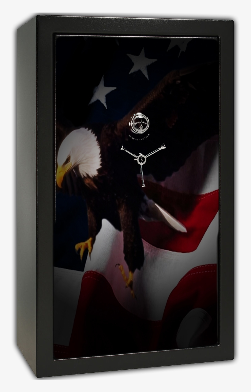 Gun Safe Decal - Gun Safe Decals Gun Safe Decal - Large American Flag, transparent png download