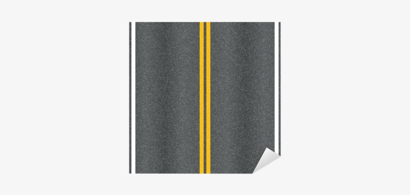 Asphalt Road Vector Texture With Marking Lines - Military Rank, transparent png download