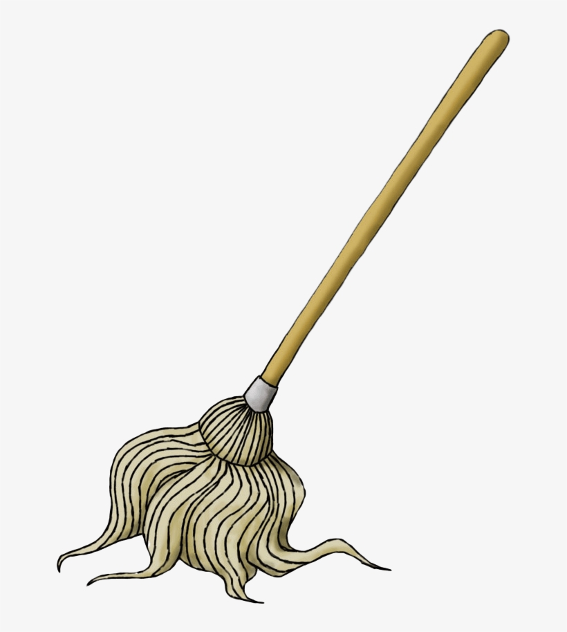Mop - Clipart Mop, transparent png download