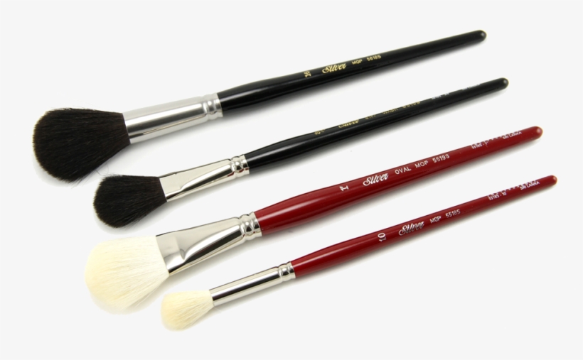 Silver Brush Silver Mop Brush Set Of - Silver Brush Silver Mop Sh 4pc Set, transparent png download