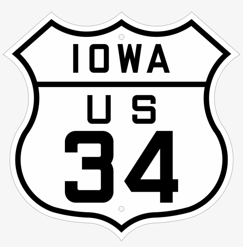 15 Roadsign Vector Highway Iowa For Free Download On - U.s. Route 66, transparent png download