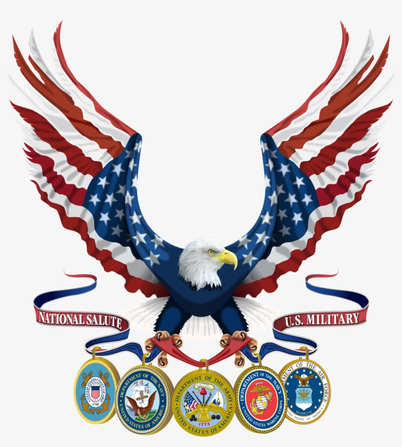 Illustration Of National Salute U S Military - United States Navy, transparent png download