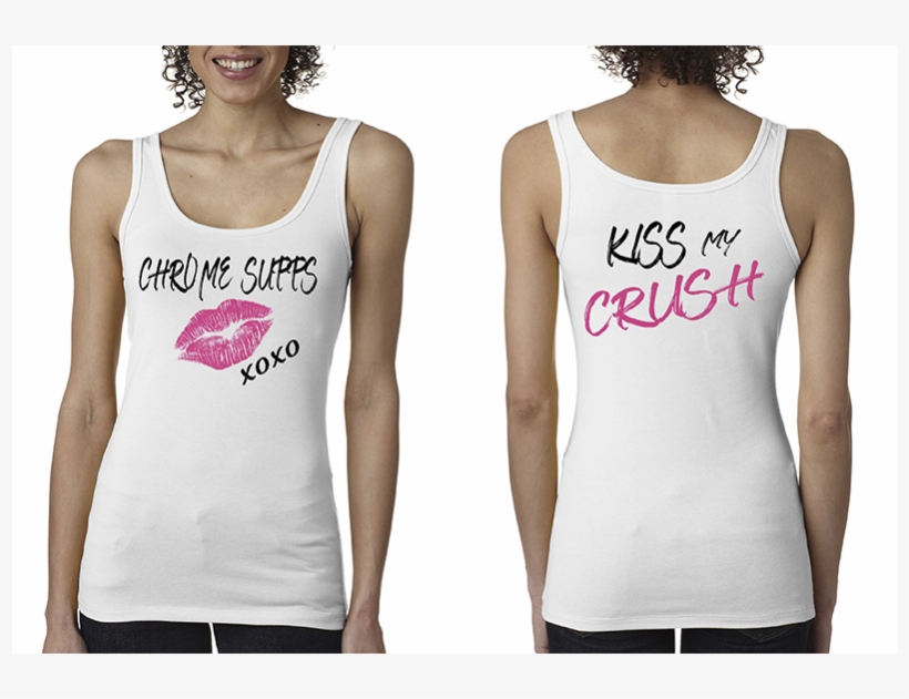 White Tank Top Chrome Supps - Diy Emma Swan Costume, transparent png download