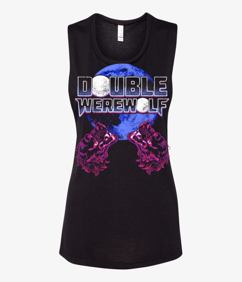 Double Werewolf Tank Top - Active Tank, transparent png download