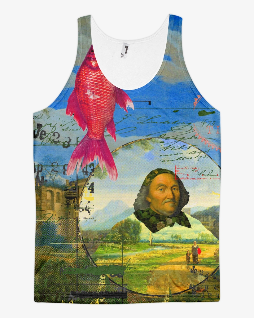 American Apparel White Flat Front Mockup Tanktop - Landschap In De Omgeving Van Den Haag, transparent png download