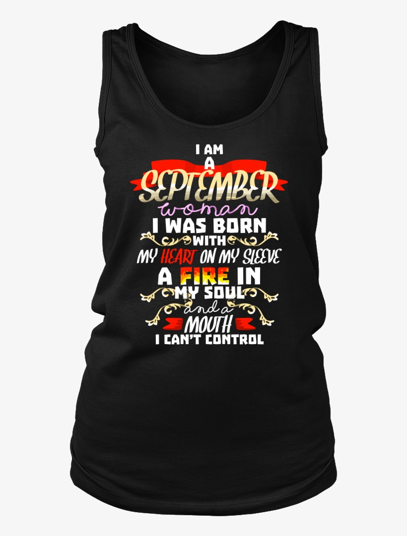 Born In September With Fire In My Soul Birthday Gift - Best People Are Born In May, transparent png download
