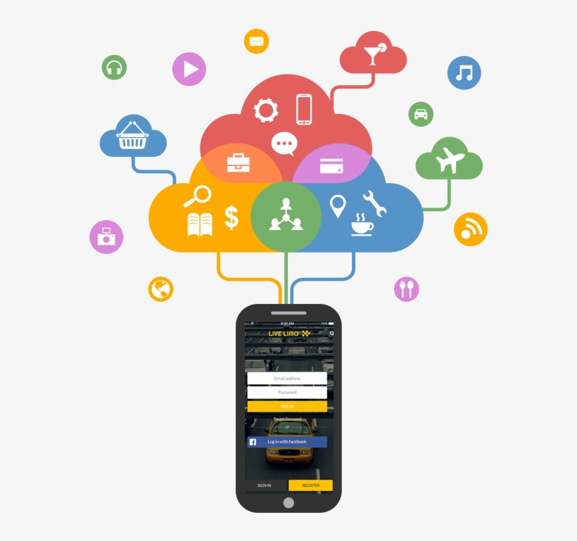 Ireland Seo - Mobile App Development Vector Png, transparent png download