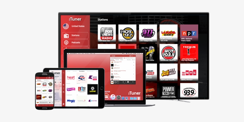 Download App - Mytuner Radio, transparent png download