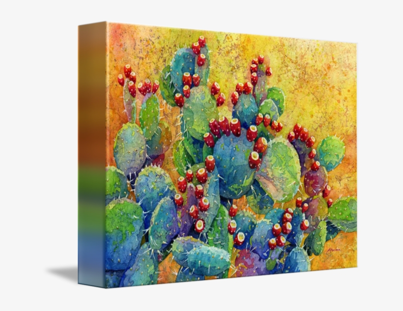"desert Gems" By Hailey E - Gallery-wrapped Canvas Art Print 10 X 8 Entitled Desert, transparent png download