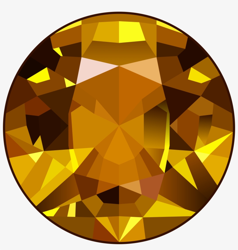 Orange Gem Clipart, transparent png download