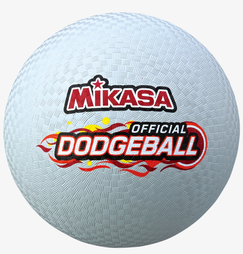 Dodgeball With Rubber Cover - Mikasa Official Rubber Dodgeball, transparent png download