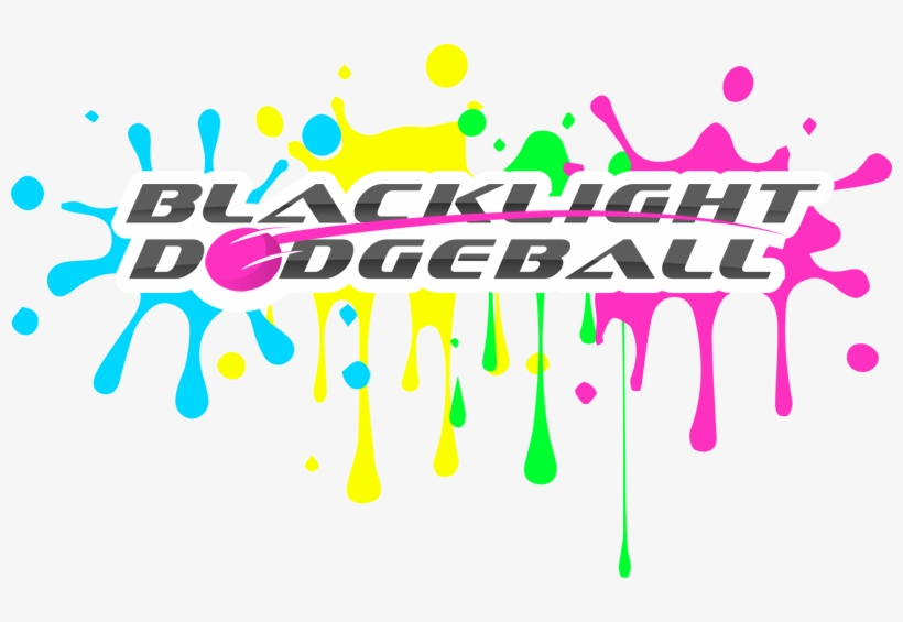 Blacklight Dodgeball - Blacklight Dodgeball Logo, transparent png download