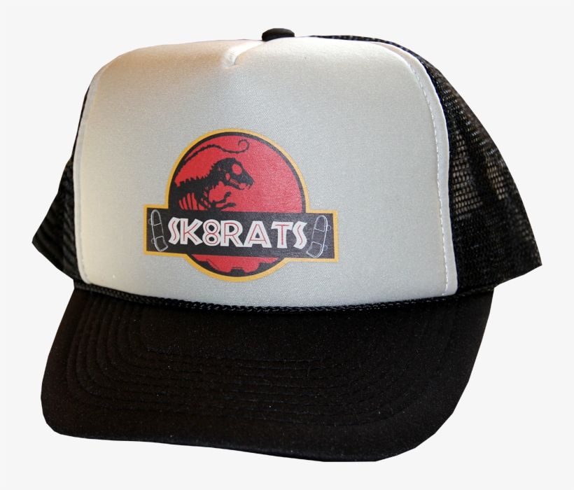 Sk8rats Jurassic Park Trucker Hat - Jurassic Park Hat Png, transparent png download