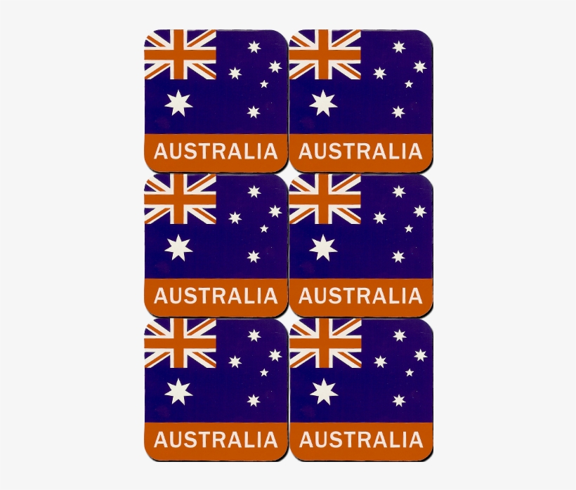 Australian Flag Coasters - Australia Flag, transparent png download