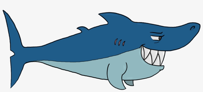 Svg Freeuse Library Cartoon Backgrounds Wallpapers - Shark Cartoon, transparent png download