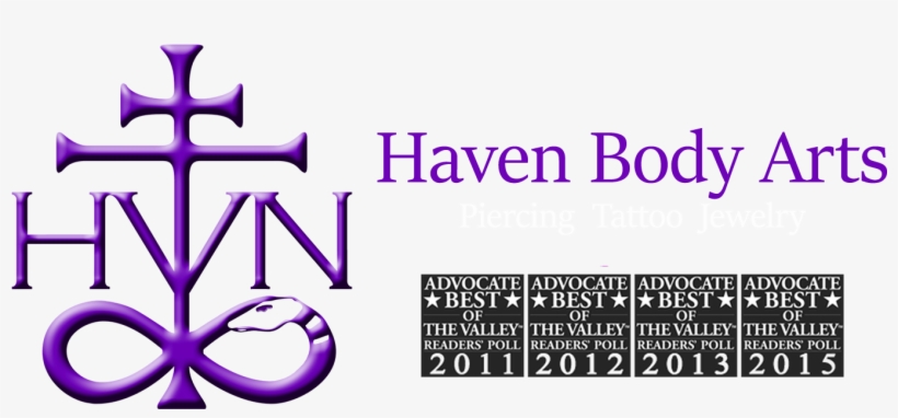 Haven Body Arts Piercing & Tattoo - Haven Body Arts, transparent png download