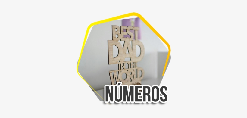 Grabados Madera Numeros - Father, transparent png download