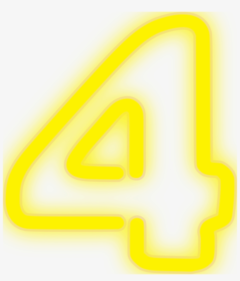Big Image - Numeros De Neon Png, transparent png download