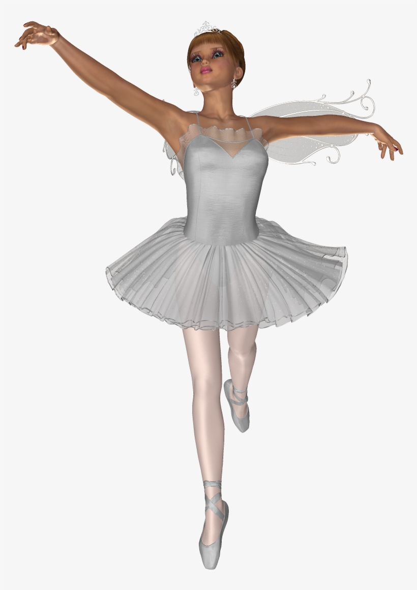 Linda, Belíssima Bailarina Em Png Bailarina Fada - Ballerina Ballet Transparent, transparent png download