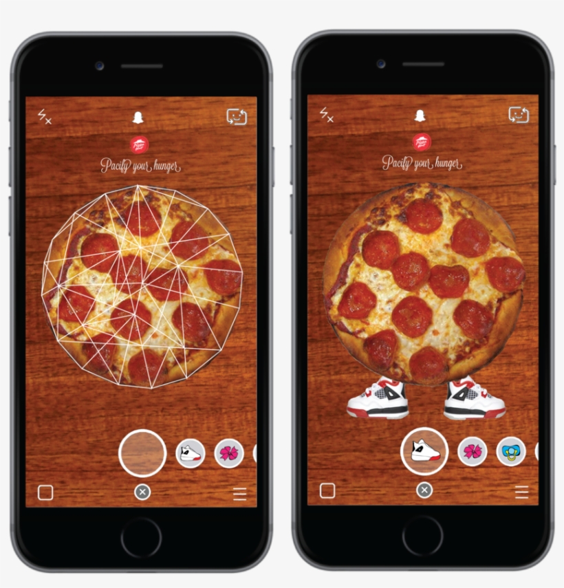 Pizzahutsnapchat-07 - Pizza Hut Pan Pizza, transparent png download