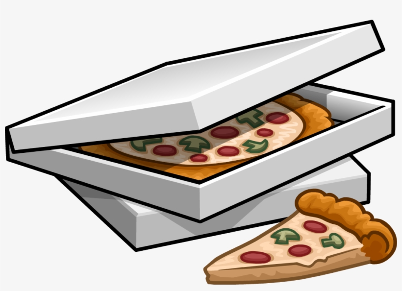 Image Boxes Of Png Puffles Wiki Fandom - Pizza Box Png, transparent png download
