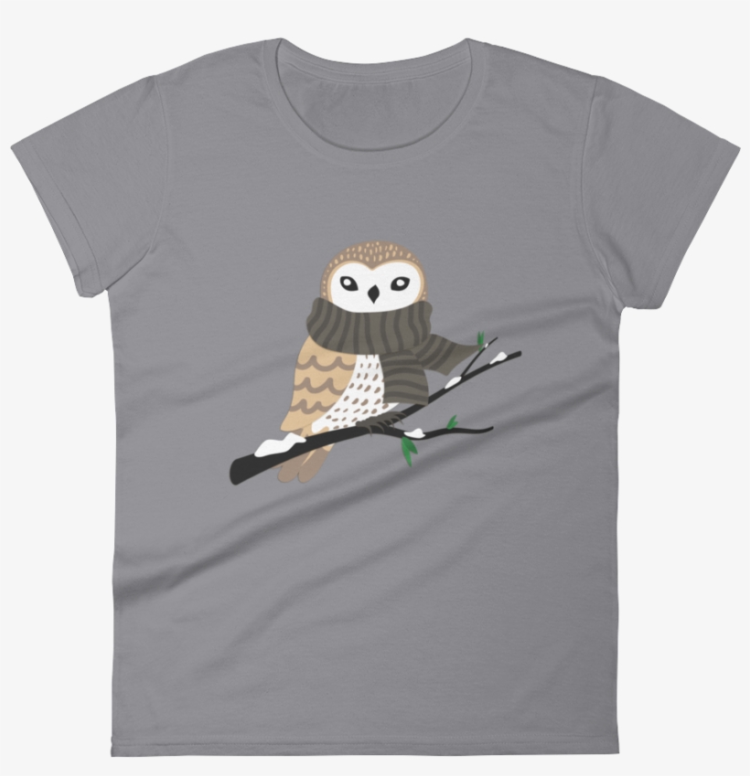 Black Cross Red Diamond Women's T-shirt Ethiopian Coptic - Cute Bird Nerd Women's Short Sleeve T-shirt, transparent png download