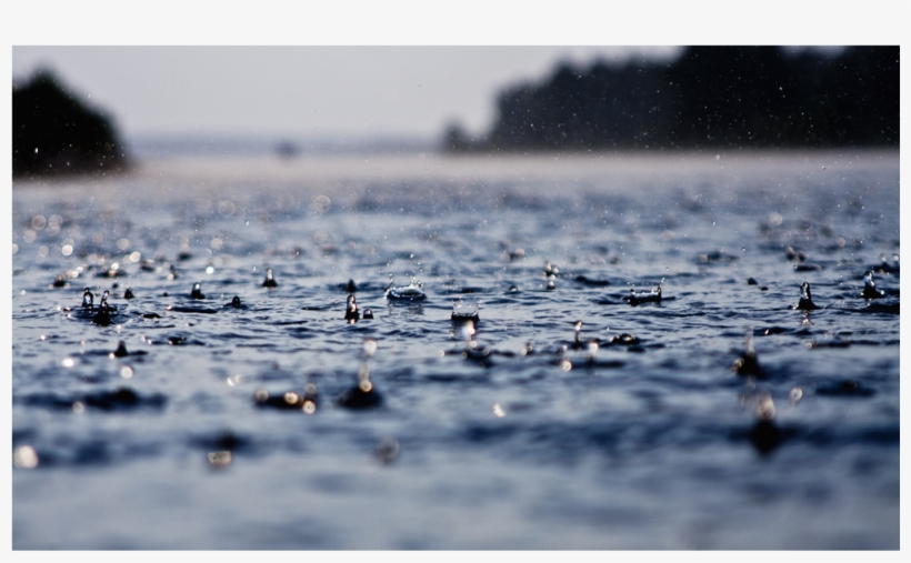 Score 50% - Raindrops In A Puddle, transparent png download