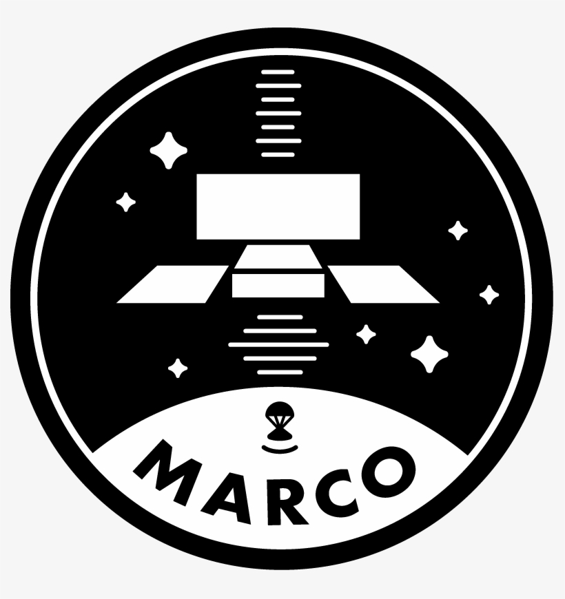 Marco Logo Bw - Mars Cube One Patch, transparent png download