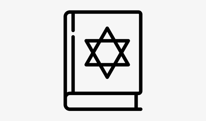 Torah Book Vector - Stella Di David, transparent png download