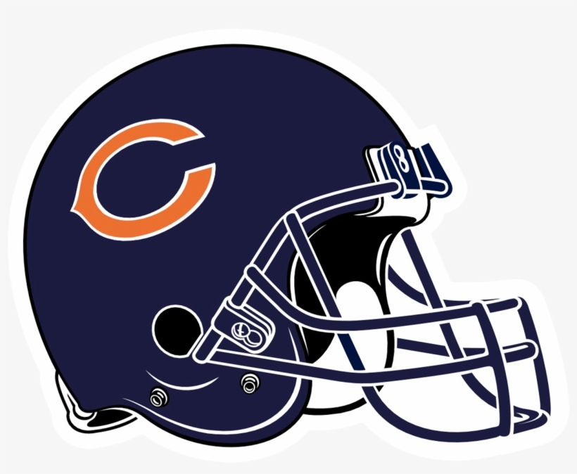 Bears Clipart Helmet - Chicago Bears Helmet Png, transparent png download