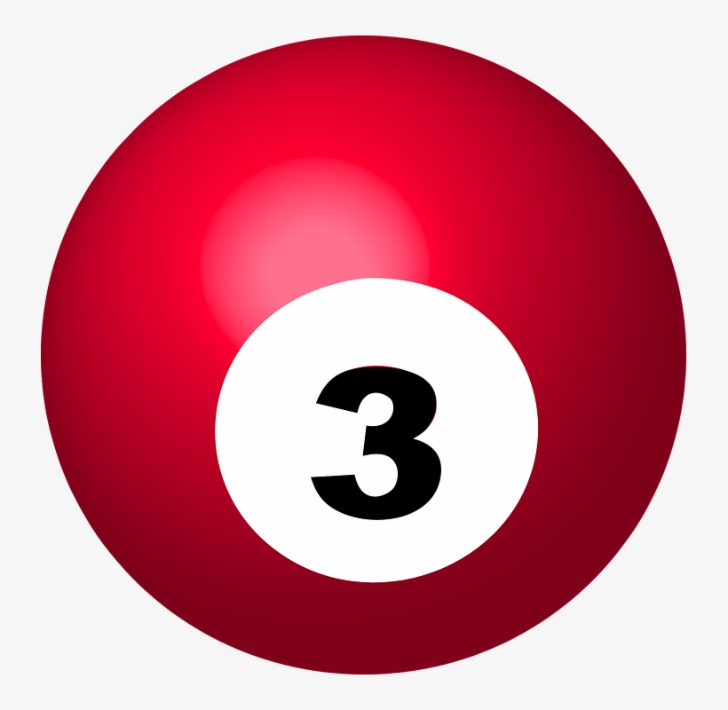 Pool Ball Images - Bola De Billar 3, transparent png download