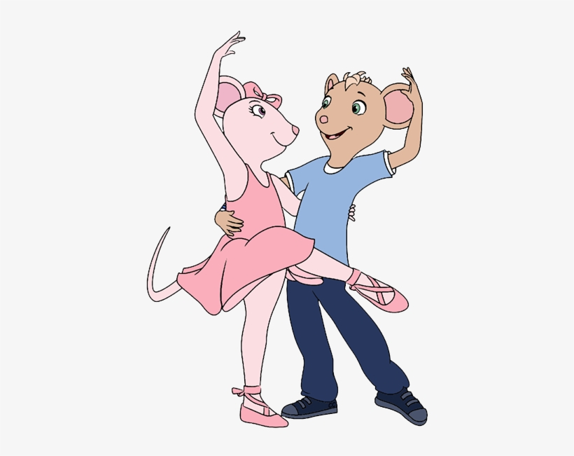 Angelina Angelina, Marco Dancing - Angelina Ballerina Dance Clipart, transparent png download