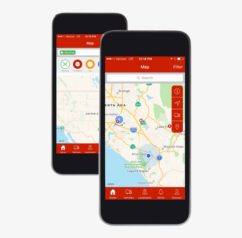 Gps Fleet Management And Tracking Solutions - Inilex Inc., transparent png download