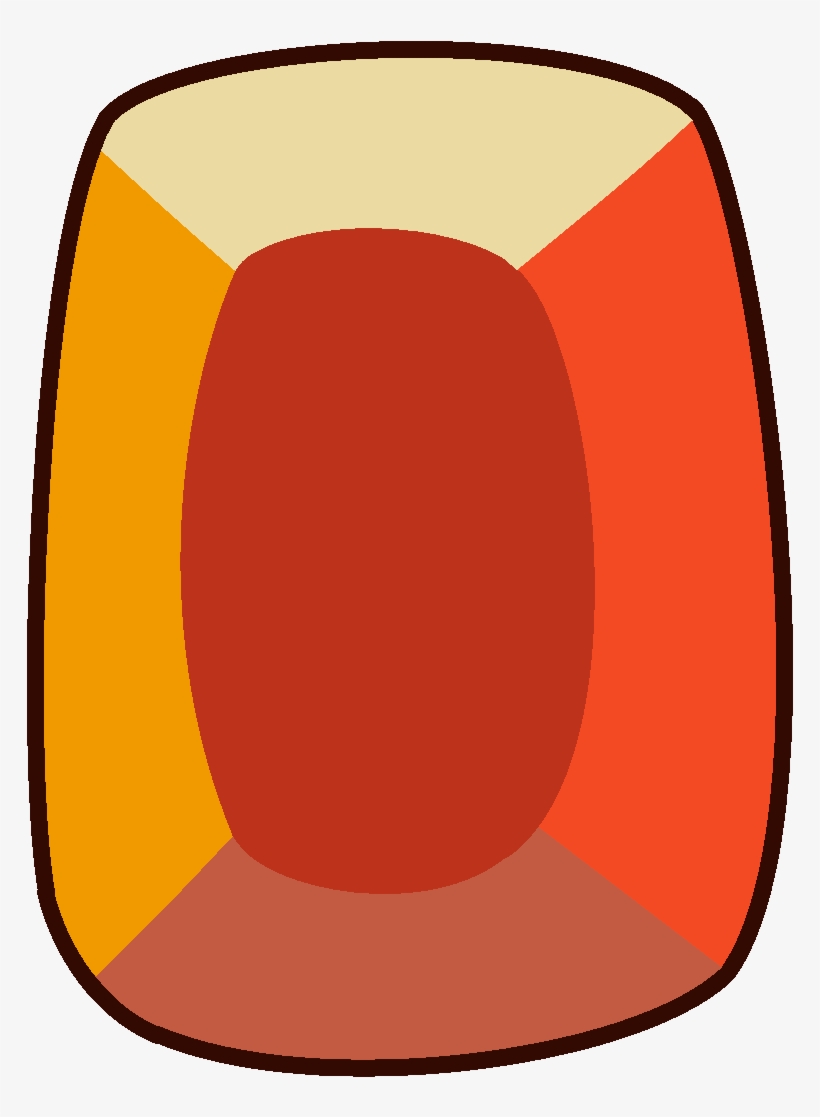 Hessonite Gemstone - Steven Universe Hessonite Gem, transparent png download