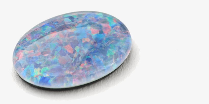 Transparent Gem Translucent Clip Black And White Download - Opal, transparent png download