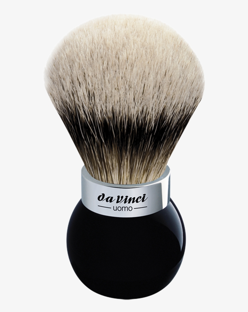 Kosmetikpinsel Uomo - Da Vinci Uomo Shaving Brush 290s With Perspex Holder, transparent png download