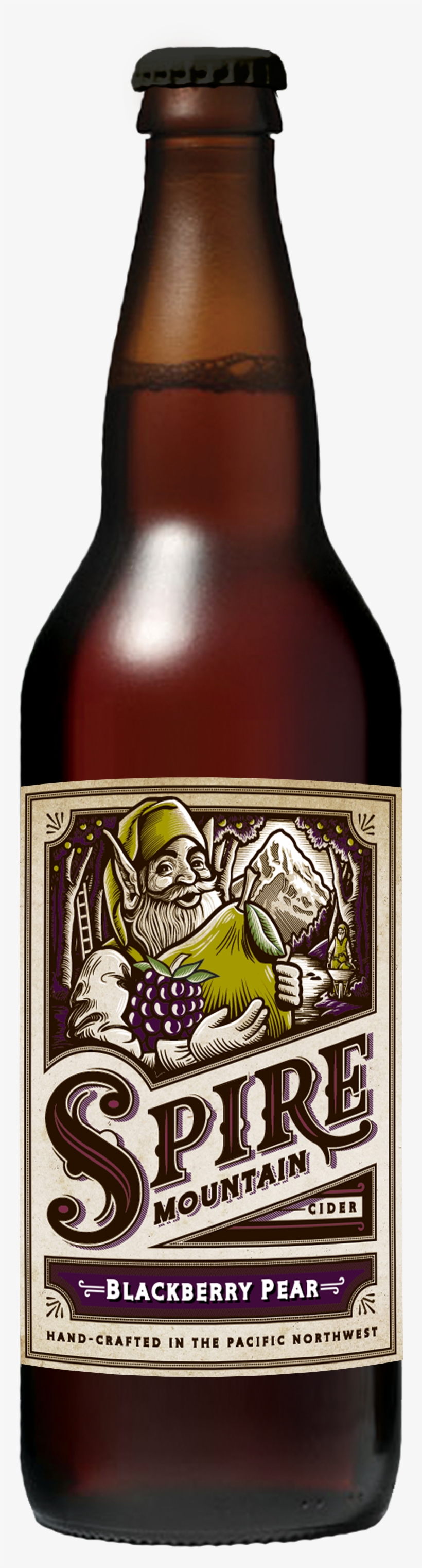 Spire Mountain Ciders - Spire Mountain Spire Mount Cider Pear 6/12b, transparent png download