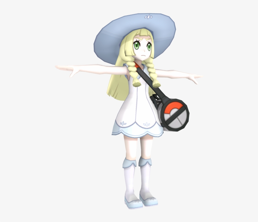 Download Zip Archive - Pokemon Sun And Moon Lillie Model, transparent png download