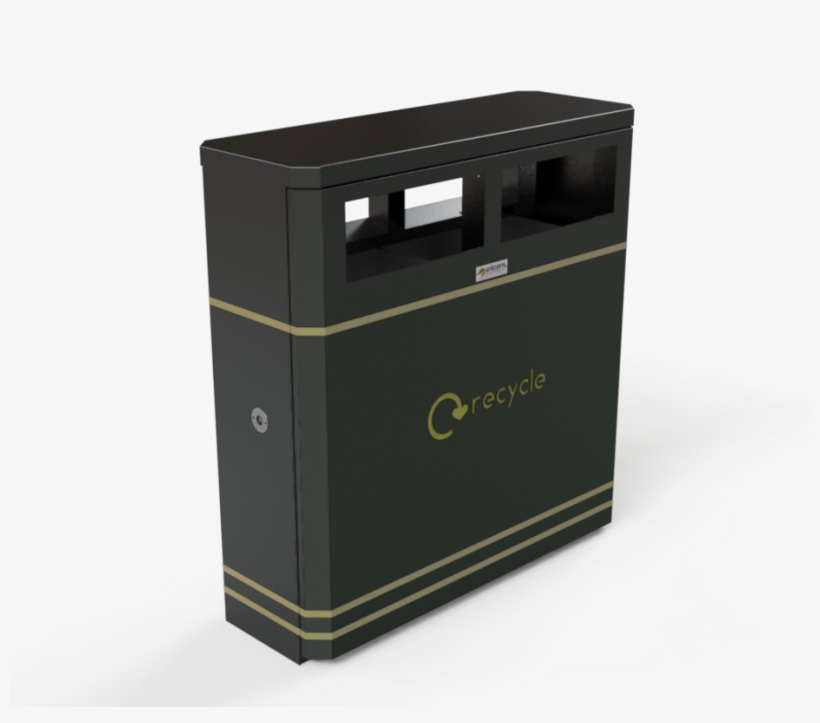 160lr Litter/recycling Bin - - Recycling Bin, transparent png download