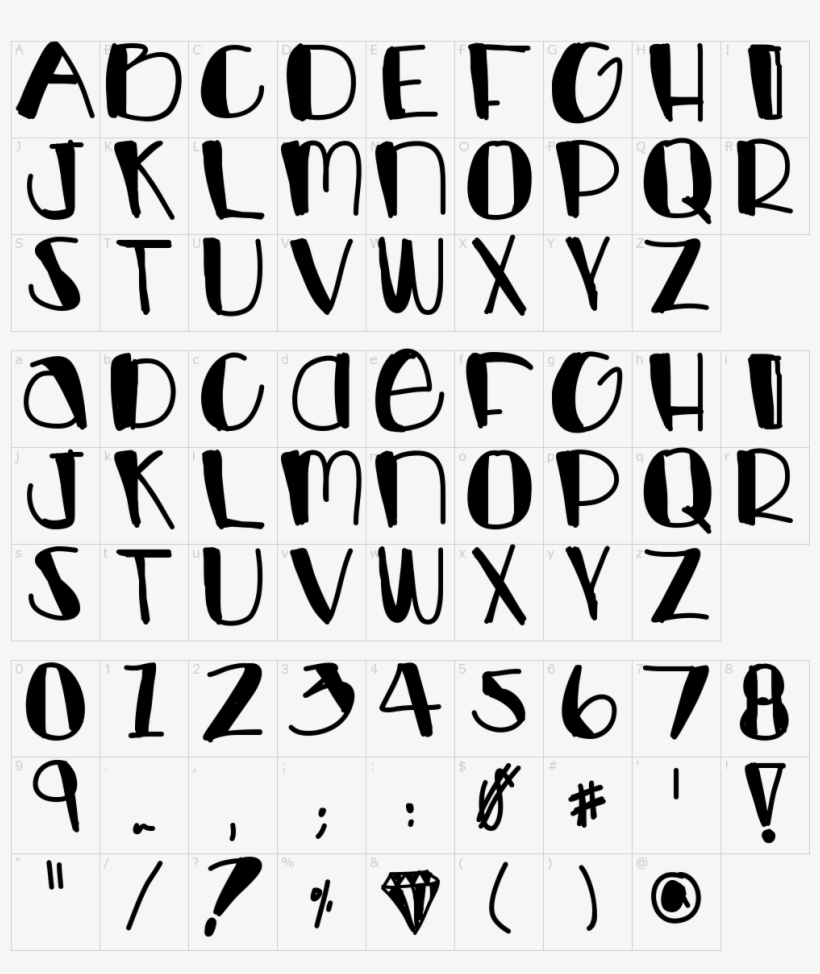 Lucky Charms - Calligraphy, transparent png download