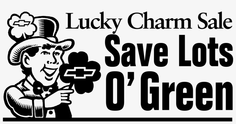 Chevrolet Lucky Charm Sale Logo Png Transparent - Chevrolet, transparent png download