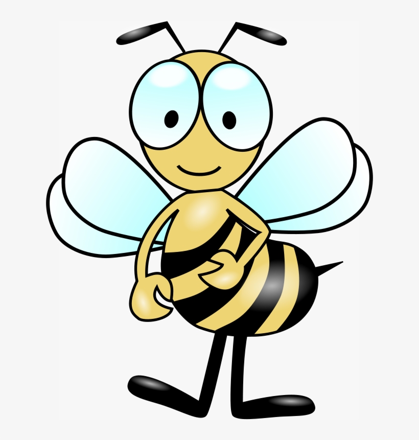 Free Bee - Worksheet Part Of The Bee, transparent png download