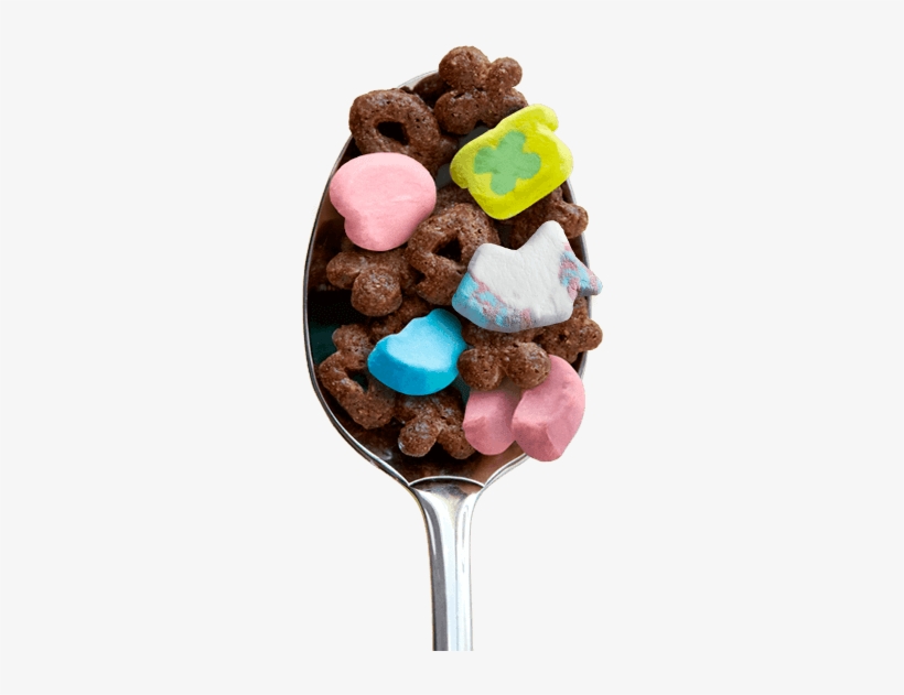 Chocolate Spoonful - Lucky Charms, transparent png download