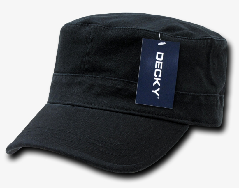 Decky Flex Cadet Flat Top Cotton Military Army Cap - Bang Good Hats, transparent png download