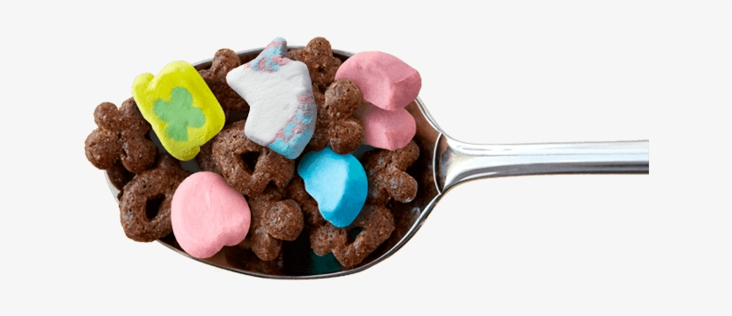 Chocolate Spoonful - Chocolate Lucky Charms Png, transparent png download