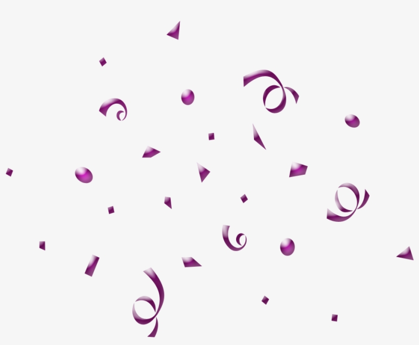 Falling Confetti Png - Colorfulness, transparent png download