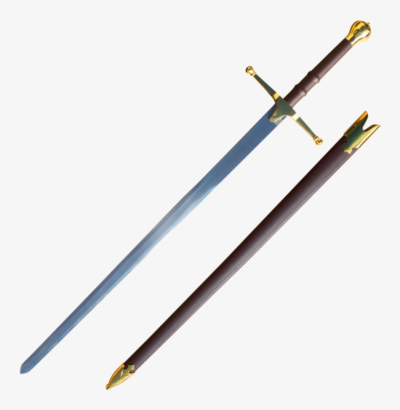 William Wallace Sword - Double Gold Sword Png, transparent png download