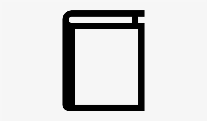 Blank Book Vector - Album De Fotos Icono, transparent png download