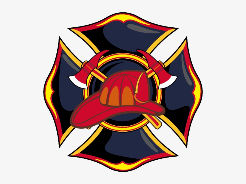 Maltese Cross - Firefighter, transparent png download